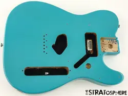 FENDER PLAYER II TELECASTER TELE BODY GUITAR PARTS ALDER AQUATONE BLUE
