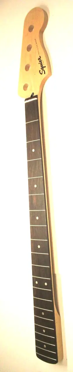 SQUIER BY FENDER PRECISION BASS, P-BASS REPLACEMENT GUITAR NECK  #RR8504