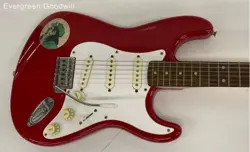 GUITAR RED W/