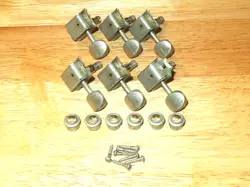 FENDER USA GOTOH NICKEL AMERICAN VINTAGE TUNERS W/ OVAL KEYS