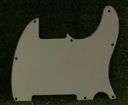 TELECASTER ESQUIRE PICKGUARD FOR STD USA FENDER TELE - PARCHMENT
