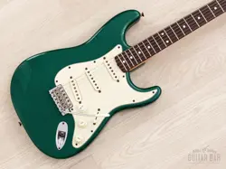 1998 FENDER AMERICAN VINTAGE '62 STRATOCASTER SHERWOOD GREEN W/ CASE, HANGTAGS