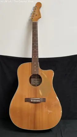 FENDER CALIFORNIA SERIES SONORAN SCE NAT ACOUSTIC ELECTRIC GUITAR