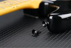 METAL GUITAR SMALL STRAP BUTTONS END PINS FOR FENDER STYLE ACOUSTIC ELECTRIC ...