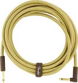 FENDER DELUXE SERIES INSTRUMENT CABLE, GUITAR CABLE, STOCKING STUFFERS, GUITAR A
