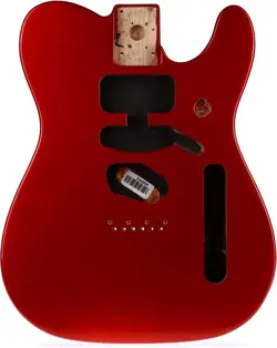 FENDER DELUXE SERIES TELECASTER BODY, ALDER, CANDY APPLE RED