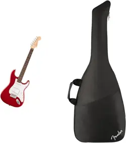 FENDER SQUIER DEBUT SERIES STRATOCASTER ELECTRIC GUITAR BUNDLE WITH GIG BAG, BEG