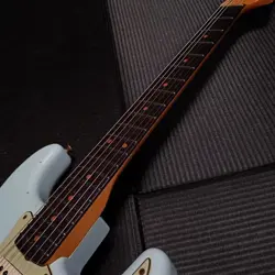 FENDER CUSTOM SHOP 1962 STRATOCASTER RELIC SONIC BLUE -2021- SAFE DELIVERY FROM 