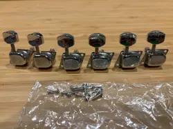 VINTAGE FENDER (SCHALLER)  GUITAR TUNERS- TUNING MACHINES 1970'S 1980'S