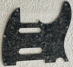 NEW GREAT-FOR FENDER TELECASTER NASHVILLE TELE SS GUITAR PICKGUARD BLACK PEARL