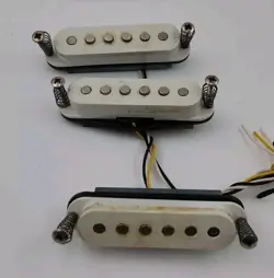 2003 FENDER SQUIER STRATOCASTER STRAT GUITAR PICKUP SET NECK MIDDLE BRIDGE