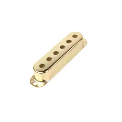 48MM GOLD PLATED SINGLE COIL PICKUP COVER FOR STRATOCASTER FENDER GUITAR E