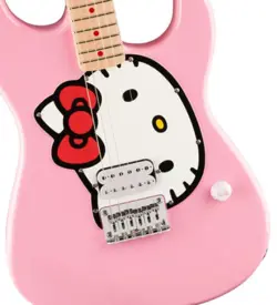 SQUIER BY FENDER LIMITED EDITION HELLO KITTY STRATOCASTER PINK BRAND NEW JAPAN