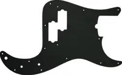 STANDARD P BASS PICKGUARD BLACK 13 HOLE 1 PLY FOR USA FENDER PRECISION GUITAR