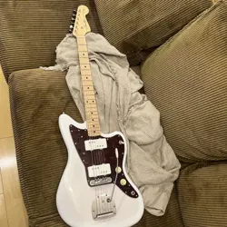 FENDER ISHIBASHI FSR MIJ TRADITIONAL 60S JAZZMASTER WHITE ELECTRIC GUITAR USED