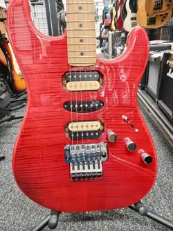 FENDER MICHIYA HARUHATA STRATOCASTER USED ASH BODY MAPLE FINGERBOARD W/GIG CASE