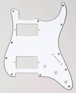 HH PICKGUARD WHITE