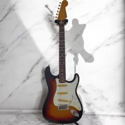 FENDER JAPAN ST62-53 ELECTRIC GUITAR SUNBURST, 21 FRETS, MADE IN JAPAN