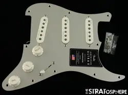 FENDER AMERICAN ULTRA II STRATOCASTER LOADED PICKGUARD STRAT S1 NOISELESS USA 