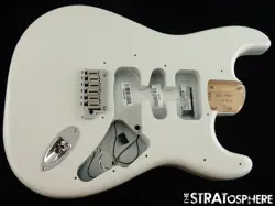 FENDER AMERICAN ULTRA II STRATOCASTER STRAT BODY + HARDWARE USA AVALANCHE