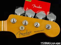 FENDER AMERICAN PROFESSIONAL II PRECISION P BASS NECK + TUNERS, '63 