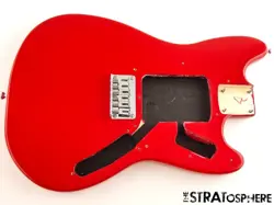 FENDER SQUIER SONIC MUSTANG SERIES BODY + HARDWARE GUITAR PARTS TORINO RED
