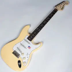 FENDER YNGWIE MALMSTEEN STRATOCASTER VINTAGE WHITE ELECTRIC GUITAR