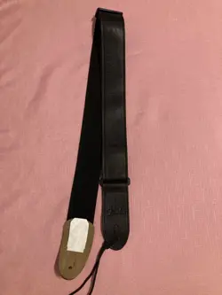 NEW FENDER AMERICAN VINTAGE CUSTOM SHOP BOVINE LEATHER GUITAR STRAP COMFORT