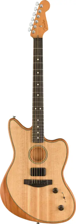 FENDER AMERICAN ACOUSTASONIC JAZZMASTER - NATURAL