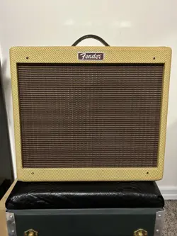 FENDER LIMITED EDITION LACQUERED TWEED BLUES JUNIOR JR TUBE GUITAR AMP L@@K