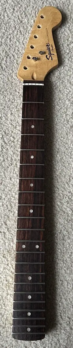 FENDER SQUIER BULLET STRATOCASTER NECK - 60'S PRE CBS HEADSTOCK VERY GOOD!