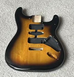 2015 FENDER SQUIER 41MM BROWN TOBACCO SUNBURST STRATOCASTER BODY EXCELLENT!