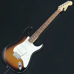 FENDER USED PLAYER STRATOCASTER 3-COLOR SUNBURST/PAU FERRO SN.MX23145016 SAFE DE