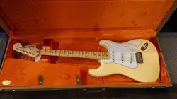 ELECTRIC GUITAR FENDER USA YNGWIE MODEL STRATOCASTER CREAM WHITE MADE IN 2014