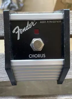 FENDER FOOT SWITCH CHORUS AMP FOOTSWITCH VERY GOOD CONDITION