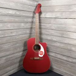 FENDER REDONDO PLAYER ACOUSTIC GUITAR AS IS CRACKED TOP