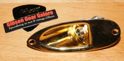 FENDER STRATOCASTER JACK PLATE OUTPUT RELIC GOLD CUSTOM SHOP 57 GUITAR PARTS USA