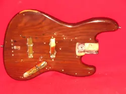 FENDER 1976 WALNUT BROWN JAZZ BASS ASH BODY