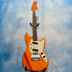 2021 FENDER JAPAN TRADITIONAL LL 60S COMPETITION MUSTANG CAPRI ORANGE W/MH