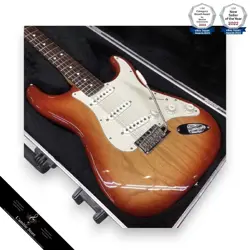 FENDER AMERICAN STANDARD STRATOCASTER SIENNA SUNBURST  ELECTRIC GUITAR