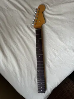 1963 FENDER JAZZMASTER NECK FITS STRATOCASTER REFRET BRAZILIAN CLAY DOT PRE CBS