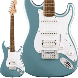 SQUIER BY FENDER AFFINITY SERIES STRATOCASTER JUNIOR HSS ICE BLUE METALLIC SHORT