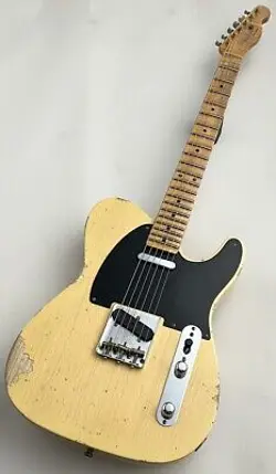 FENDER CUSTOM SHOP LIMITED EDITION 1953 TELECASTER RELIC - NOCASTER BLONDE