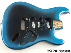 FENDER AMERICAN PROFESSIONAL II STRATOCASTER BODY, STRAT PARTS DARK NIGHT