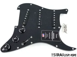 FENDER AMERICAN PROFESSIONAL II STRAT, LOADED PICKGUARD, TIM SHAW V-MOD BLACK