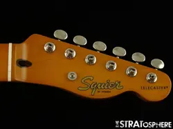 FENDER SQUIER CLASSIC VIBE 50S TELECASTER NECK W/ TUNERS, TELE MN TINTED MAPLE
