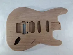 WALNUT HSS GUITAR BODY - FOR FENDER STRAT STRATOCASTER NECK FLOYD ROSE J1981