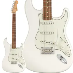 FENDER PLAYER STRATOCASTER PAU FERRO POLAR WHITE #GGAEK