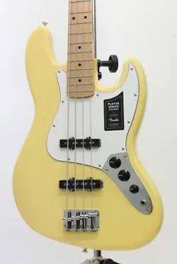 FENDER PLAYER JAZZ BASS, MAPLE FINGERBOARD BUTTERCREAM