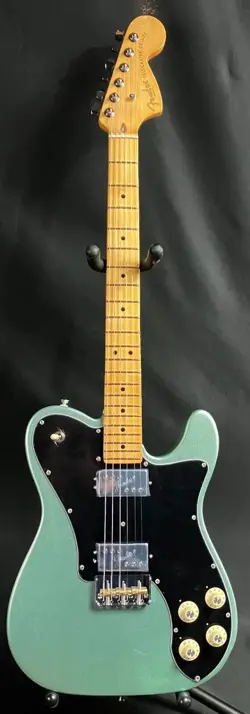 FENDER AMERICAN PROFESSIONAL II TELECASTER DELUXE ELECTRIC GUITAR MYSTIC SURF